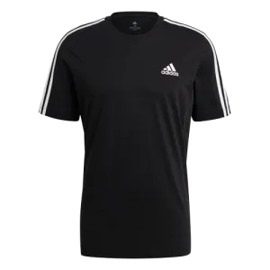 Adidas Essentials 3-Stripes Tee - Mens - Black