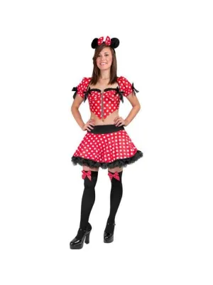 Adult Sexy Minnie Mouse Costume