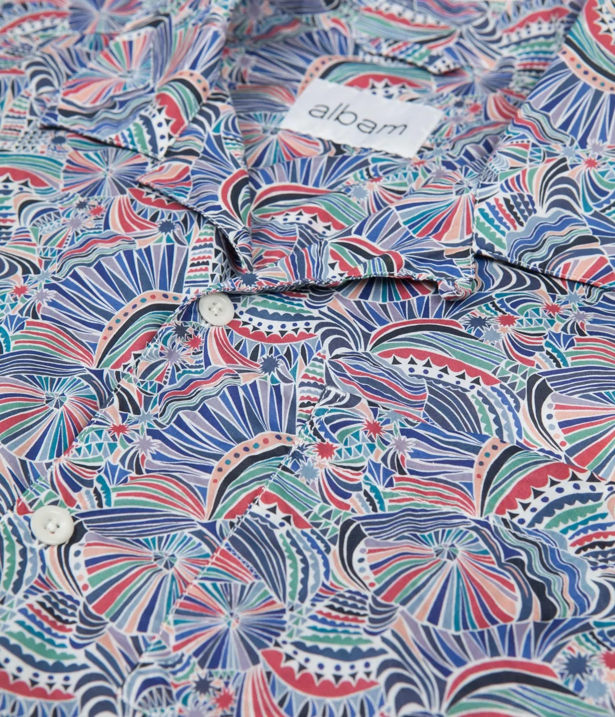 Albam Thompson Print Shirt - Multi