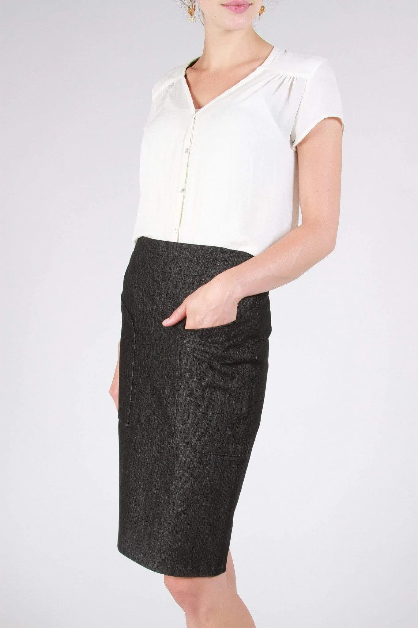 Alberta Street Pencil Skirt Sizes 0-20 - Sew House Seven