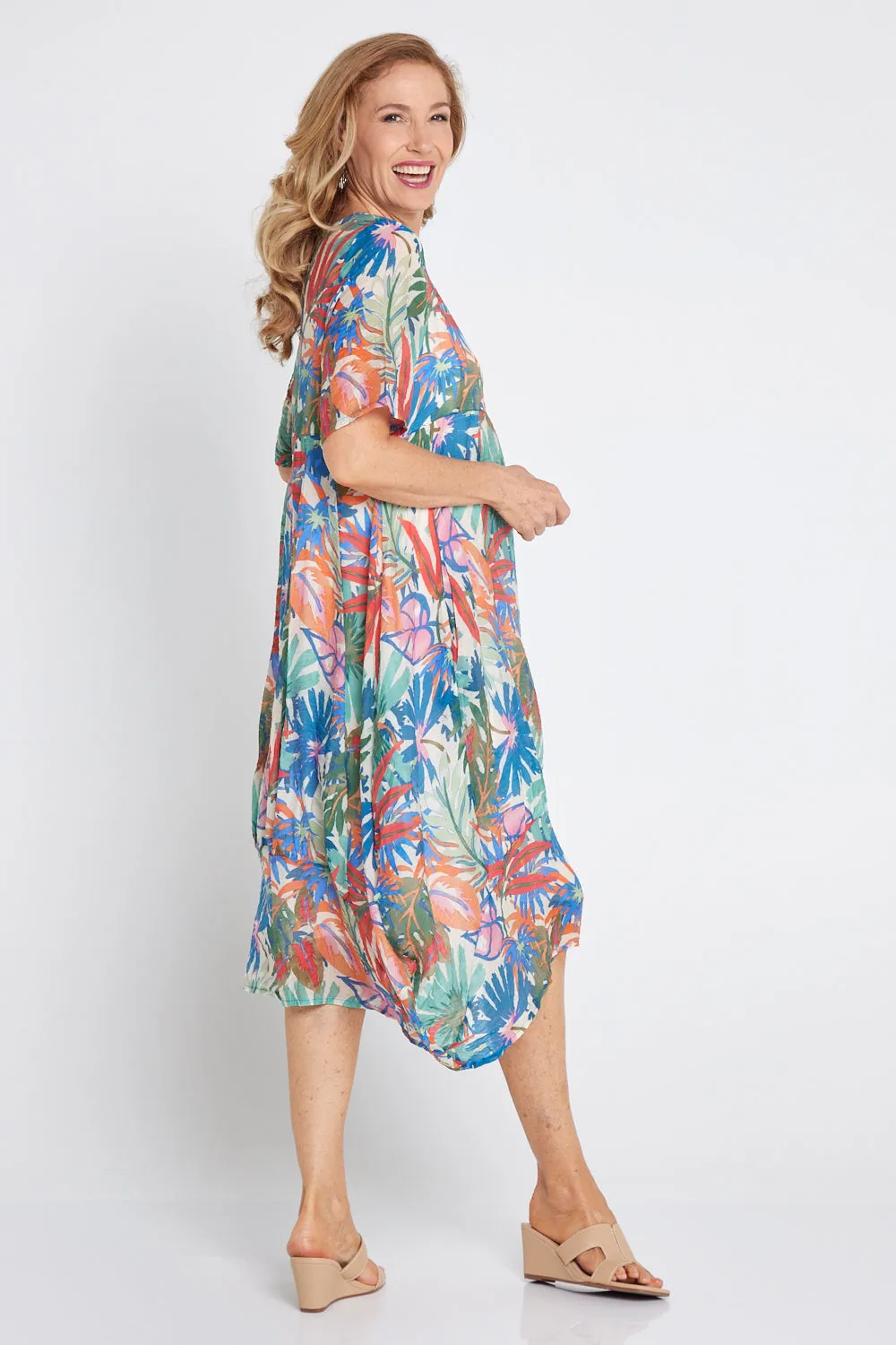 Ashmore Tencil Dress - Bird of Paradise