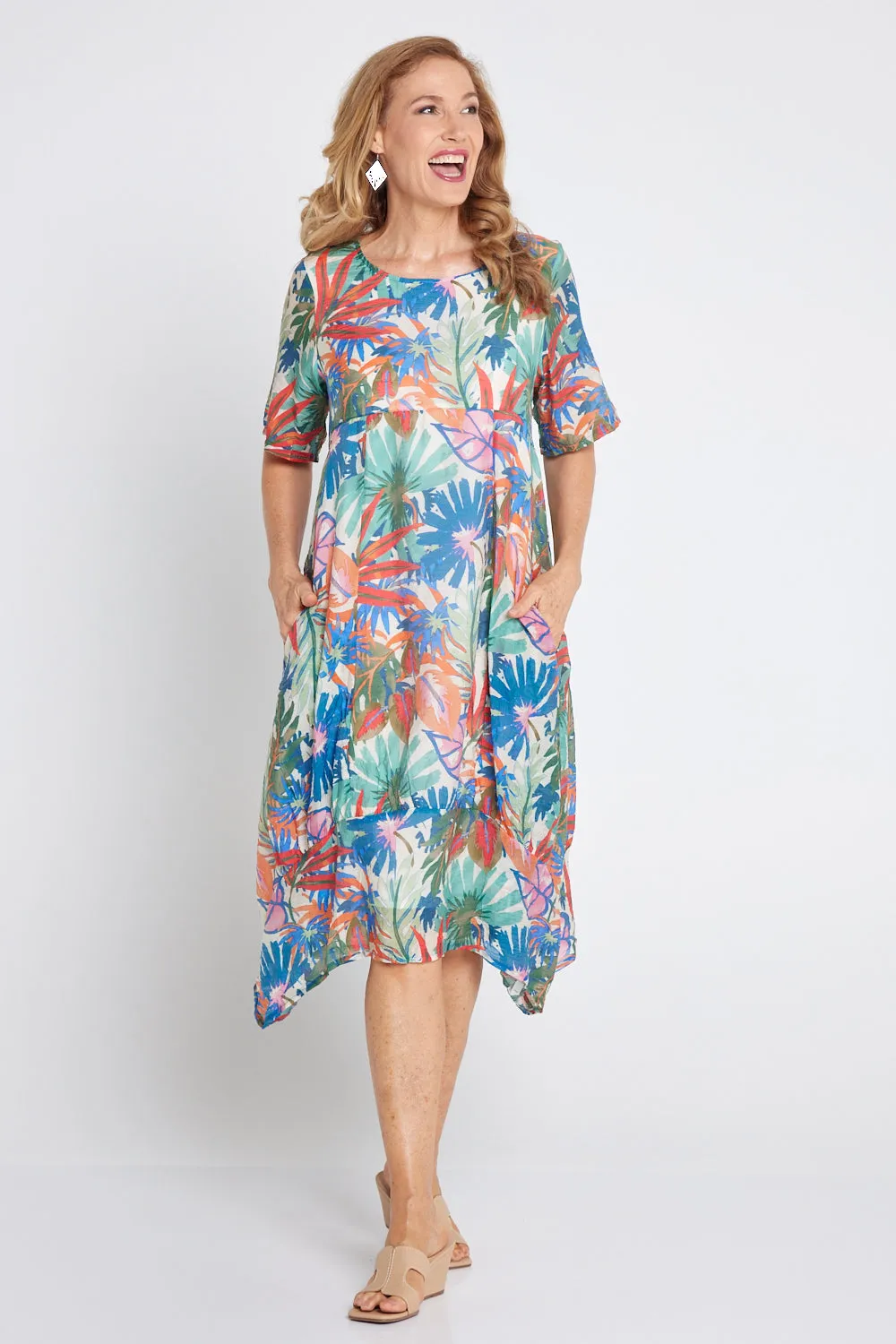 Ashmore Tencil Dress - Bird of Paradise