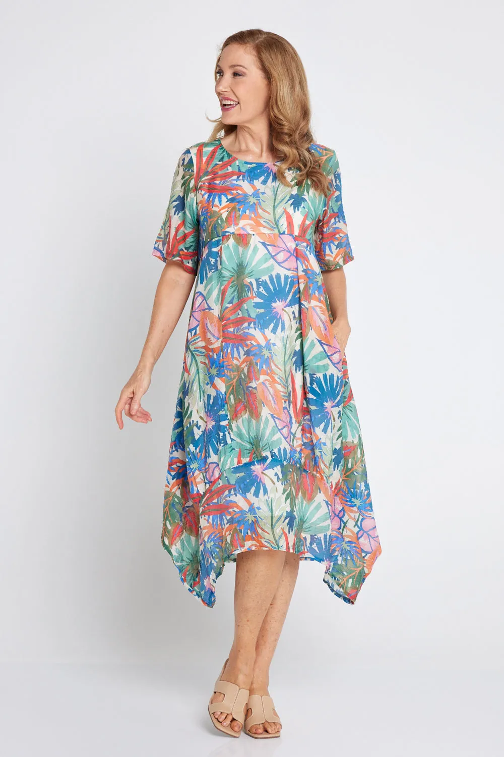 Ashmore Tencil Dress - Bird of Paradise