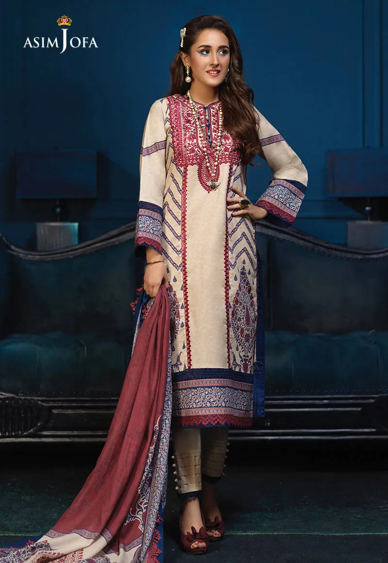 Asim Jofa Asra Winter Collection – AJE-04