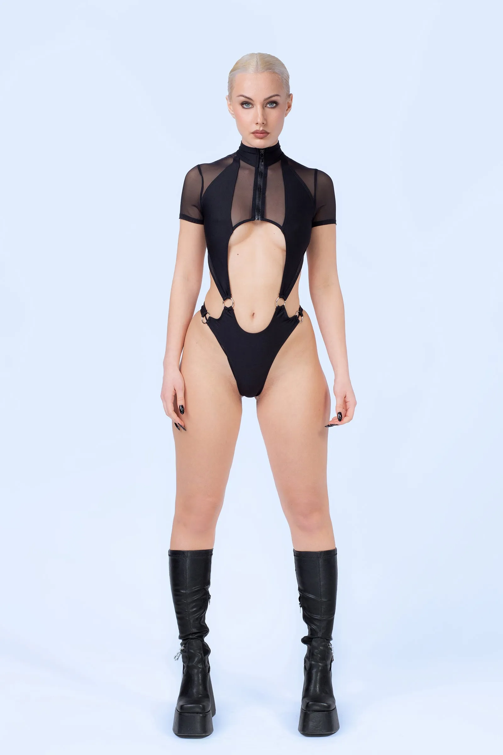 Bad Reputation Cutout Bodysuit