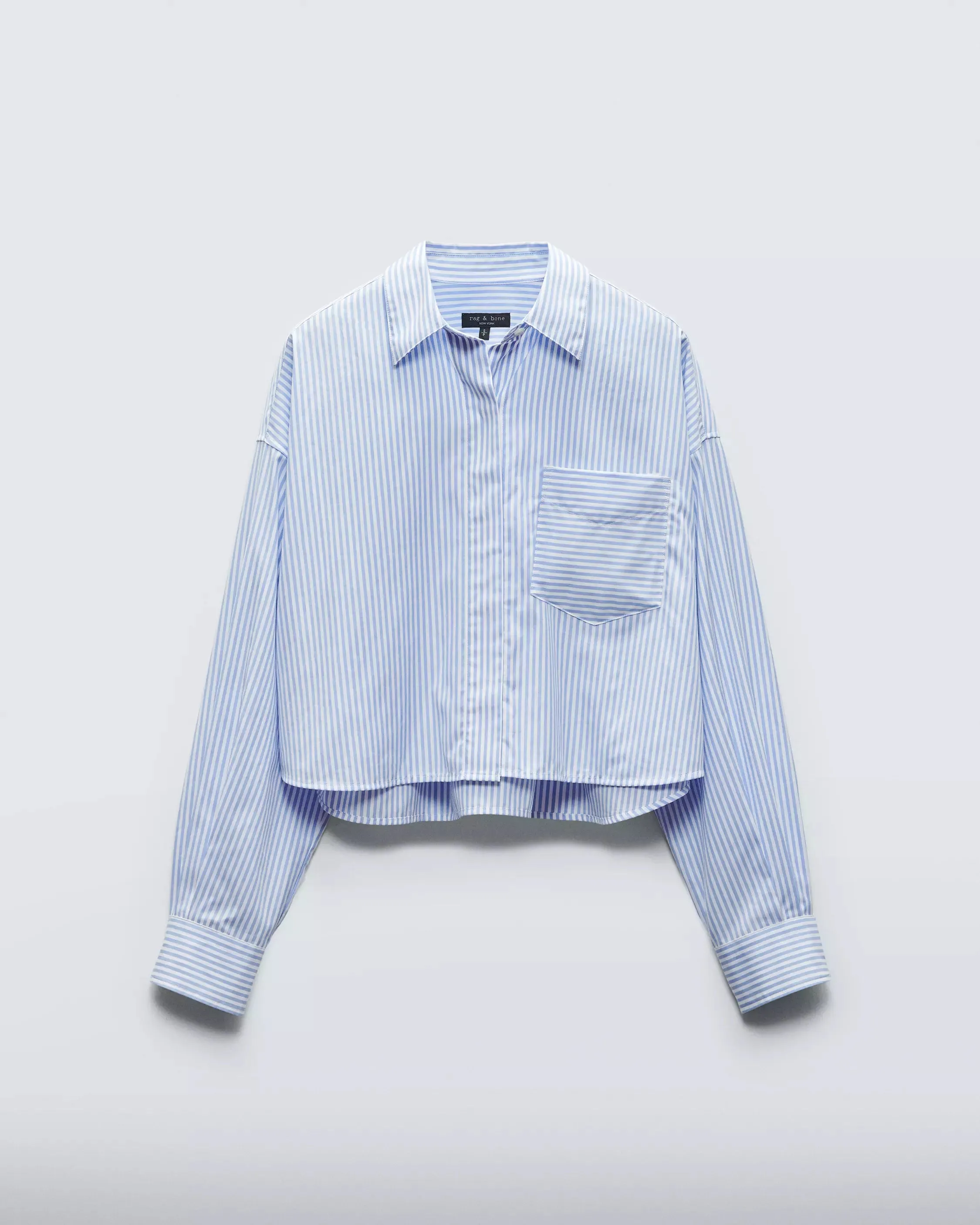 Beatrice Cropped Stripe Shirt