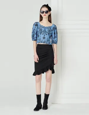 BORA AKSU Ruffled Hip Cover Skirt