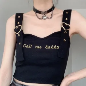 Call Me Daddy Crop Top