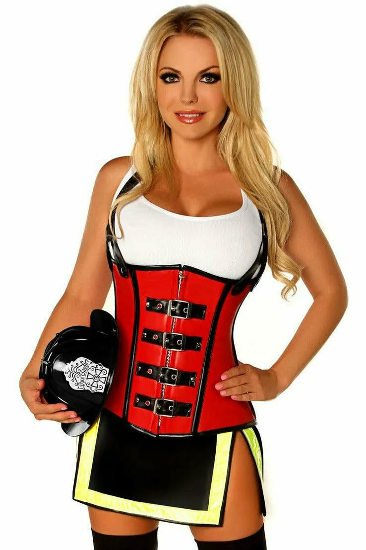 Daisy Corsets Top Drawer Five Alarm Firegirl Costume