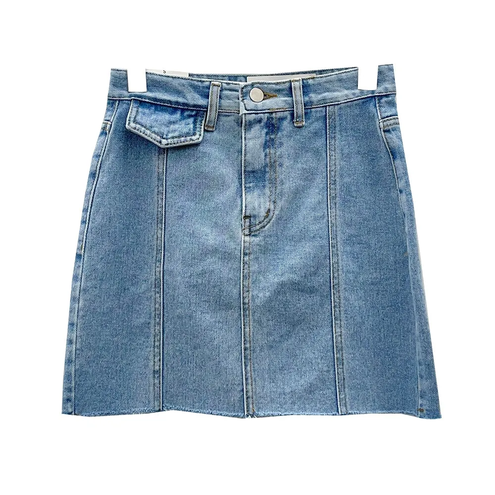 Denim Mini Skirt OM17