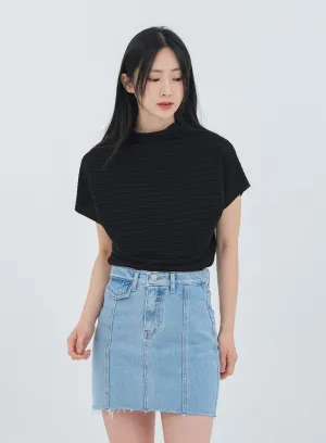 Denim Mini Skirt OM17