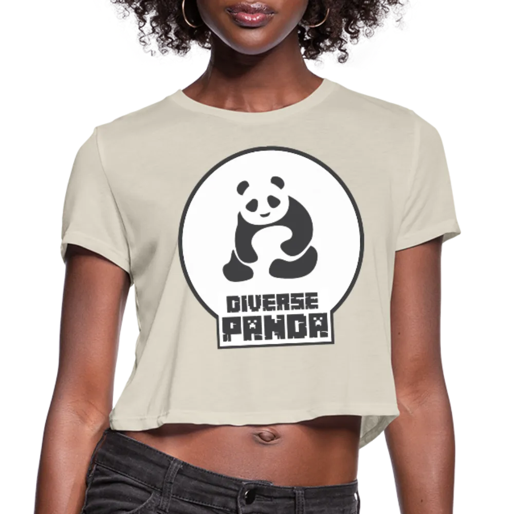 Diverse Panda (Alternative Version) Women's Cropped T-Shirt