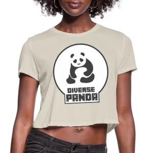 Diverse Panda (Alternative Version) Women's Cropped T-Shirt