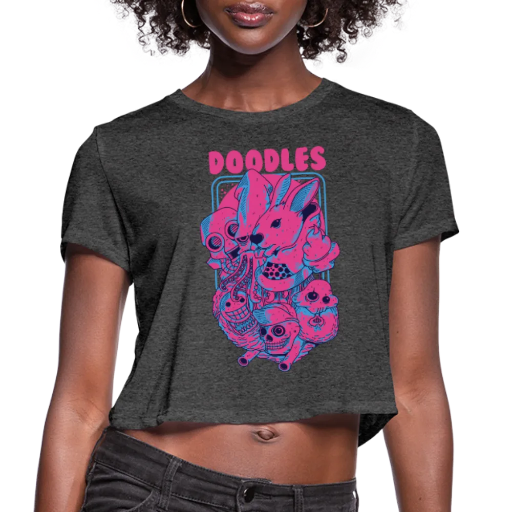 Doodles Women's Cropped T-Shirt