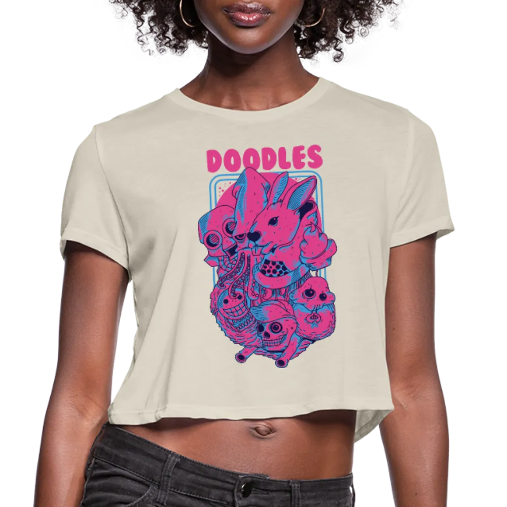 Doodles Women's Cropped T-Shirt