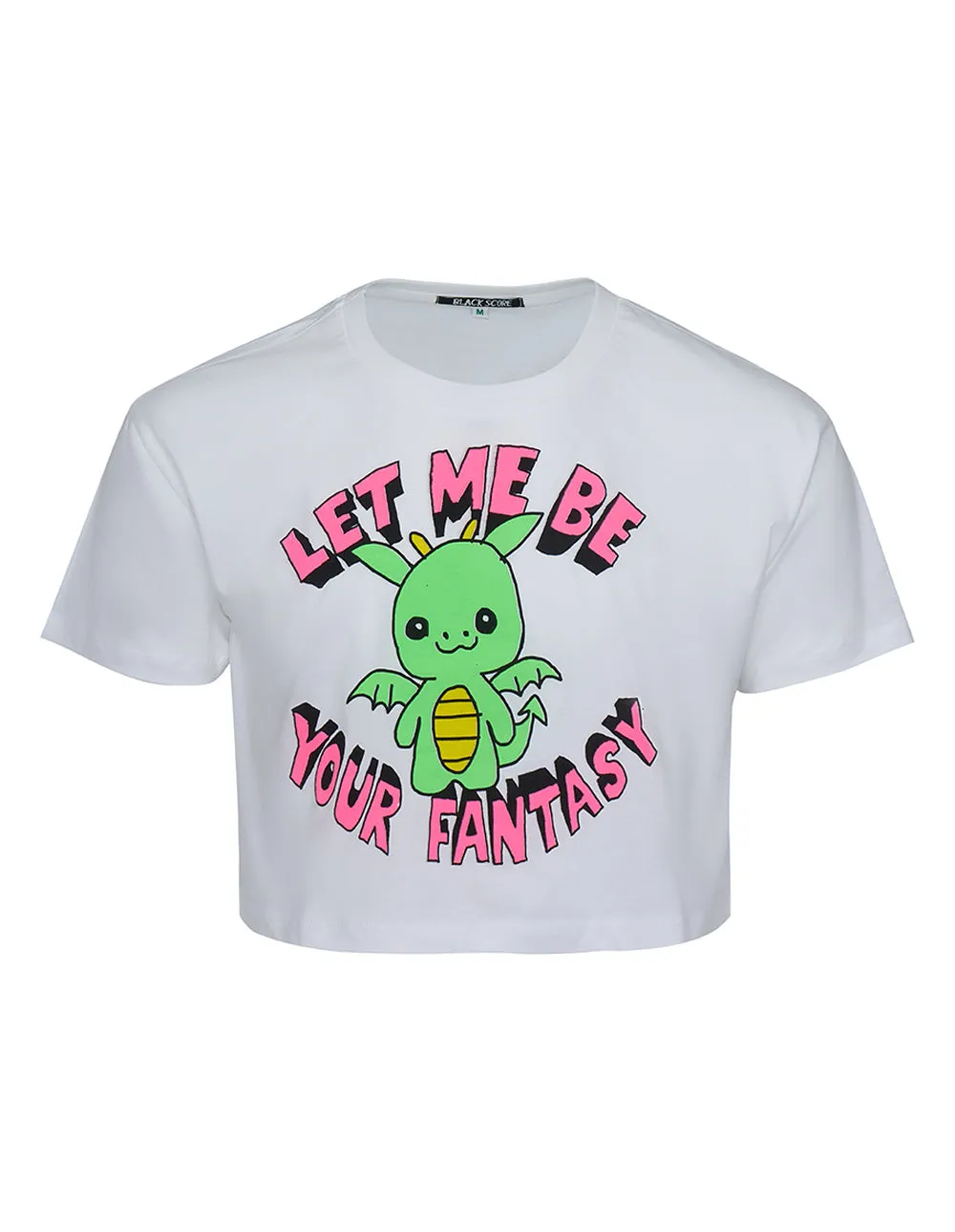 Dragon Fantasy Cropped T-Shirt