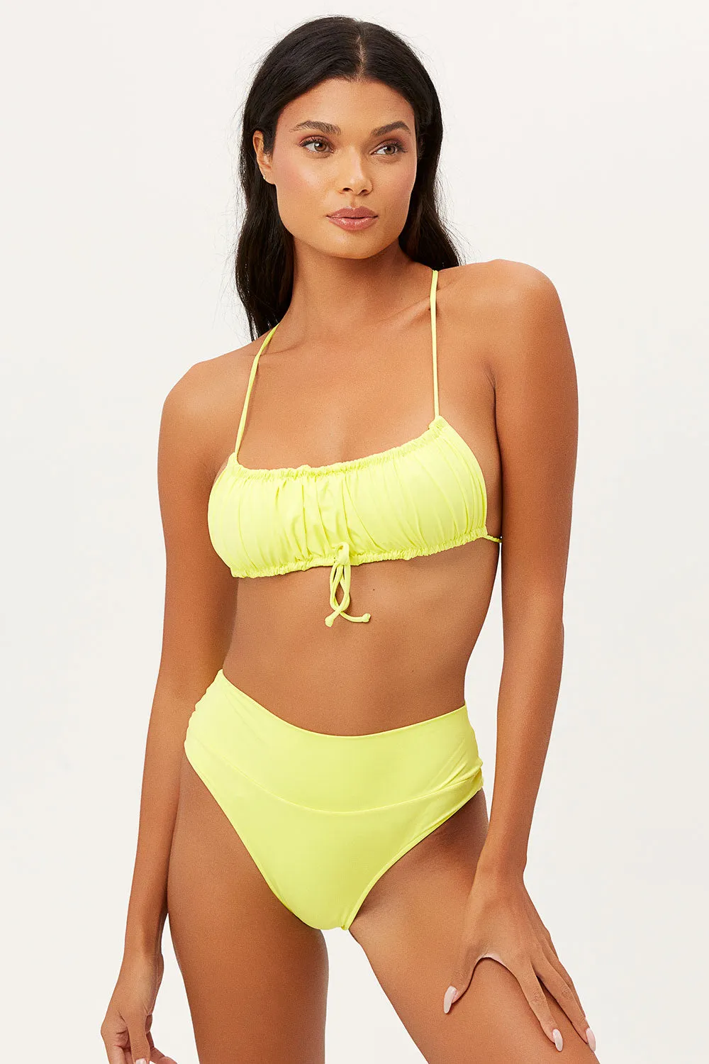 Dreamy Bandeau Bikini Top - Lemonade