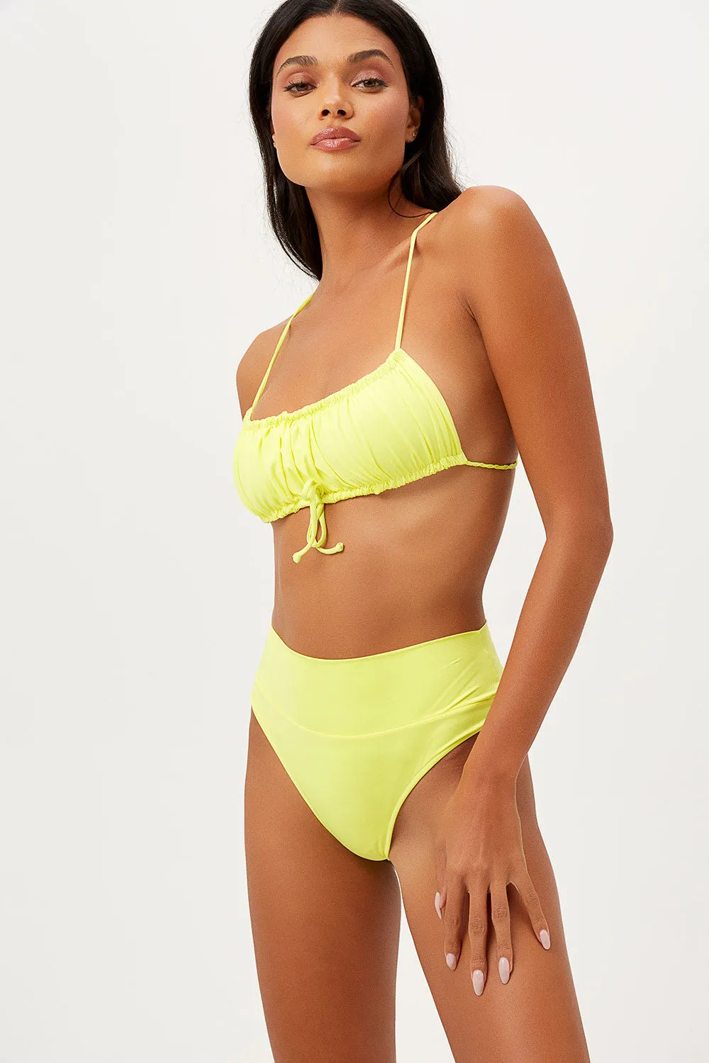 Dreamy Bandeau Bikini Top - Lemonade