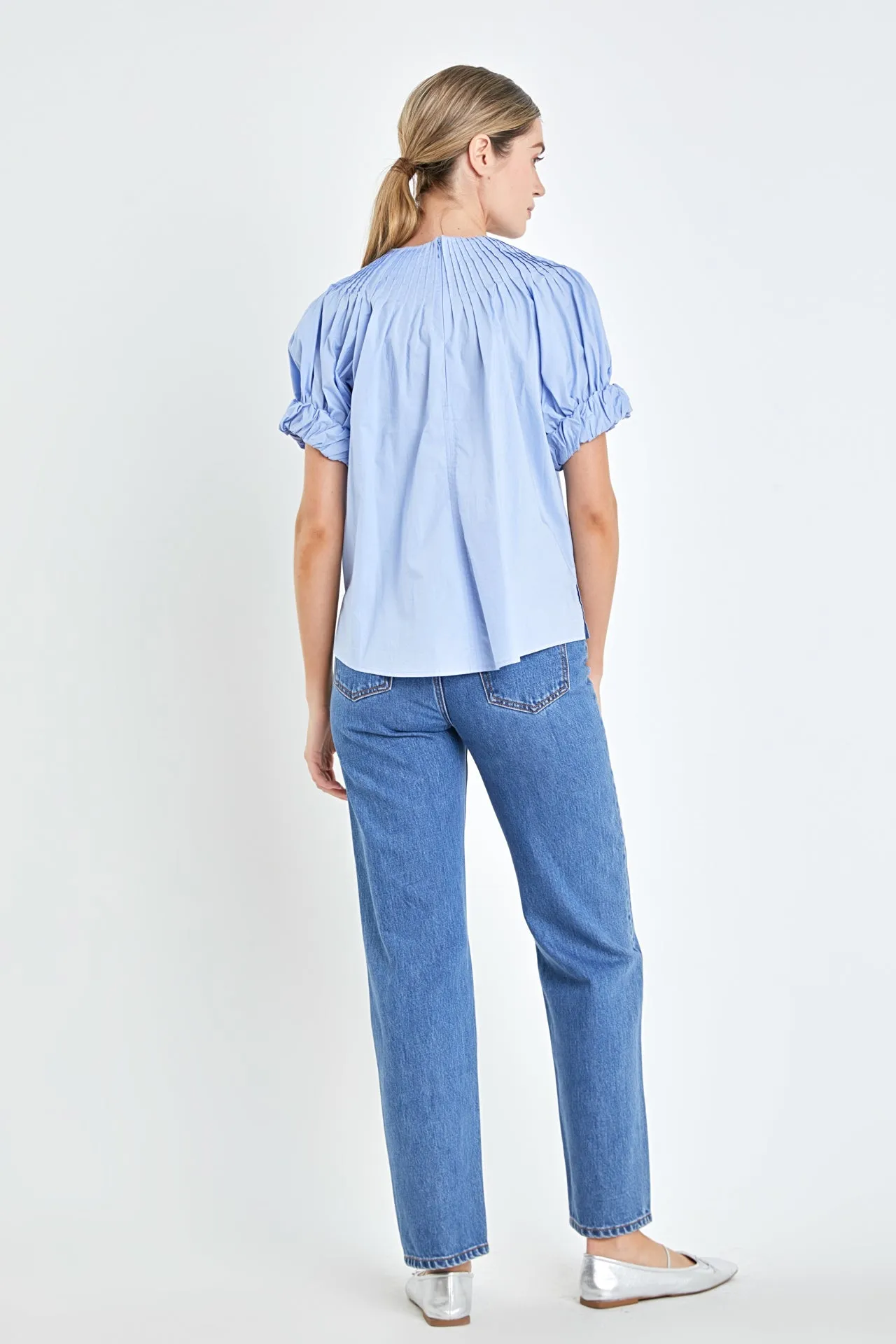 English Factory - Tuck Detail Blouse