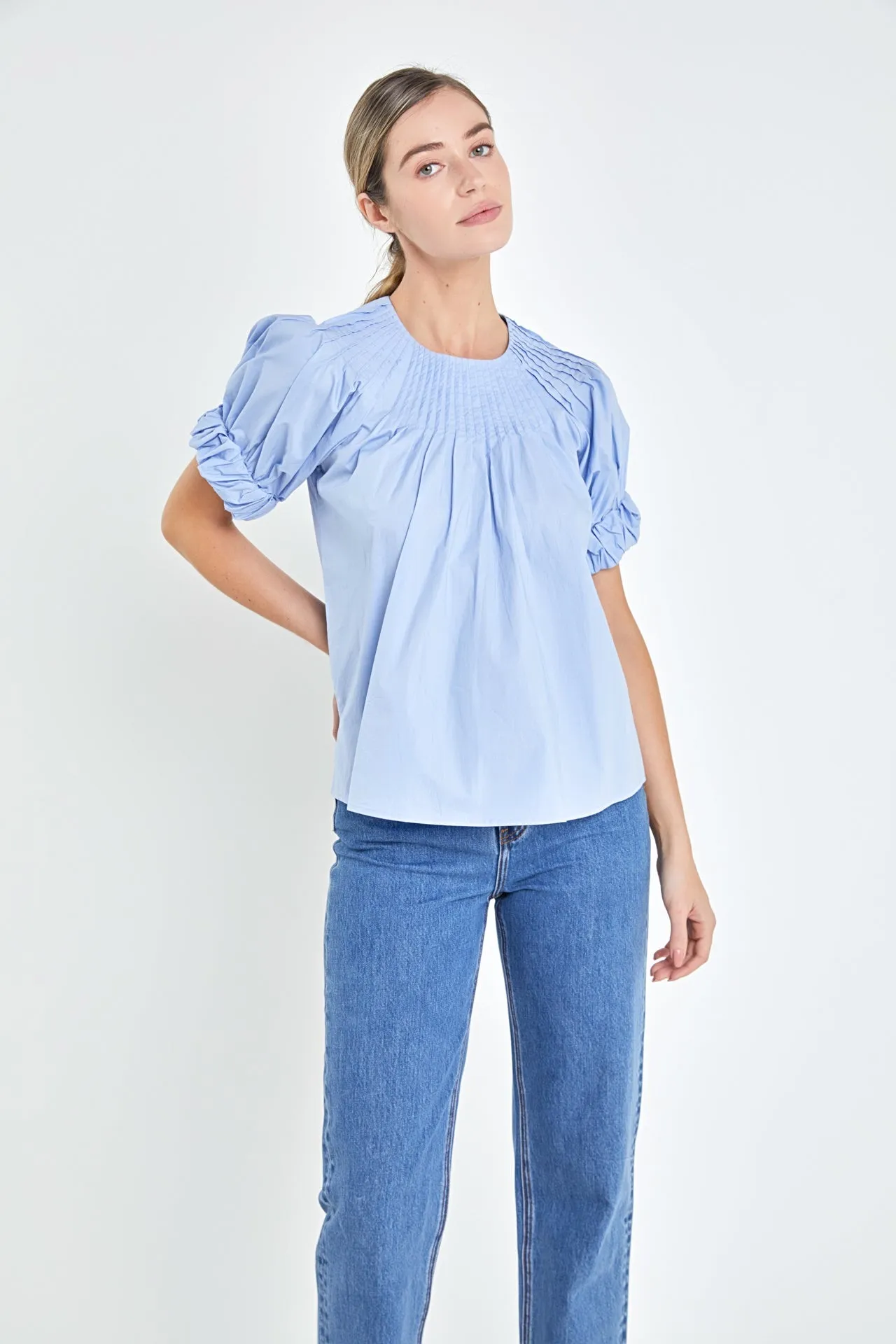 English Factory - Tuck Detail Blouse