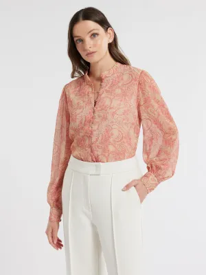 Floral Paisley Blouse