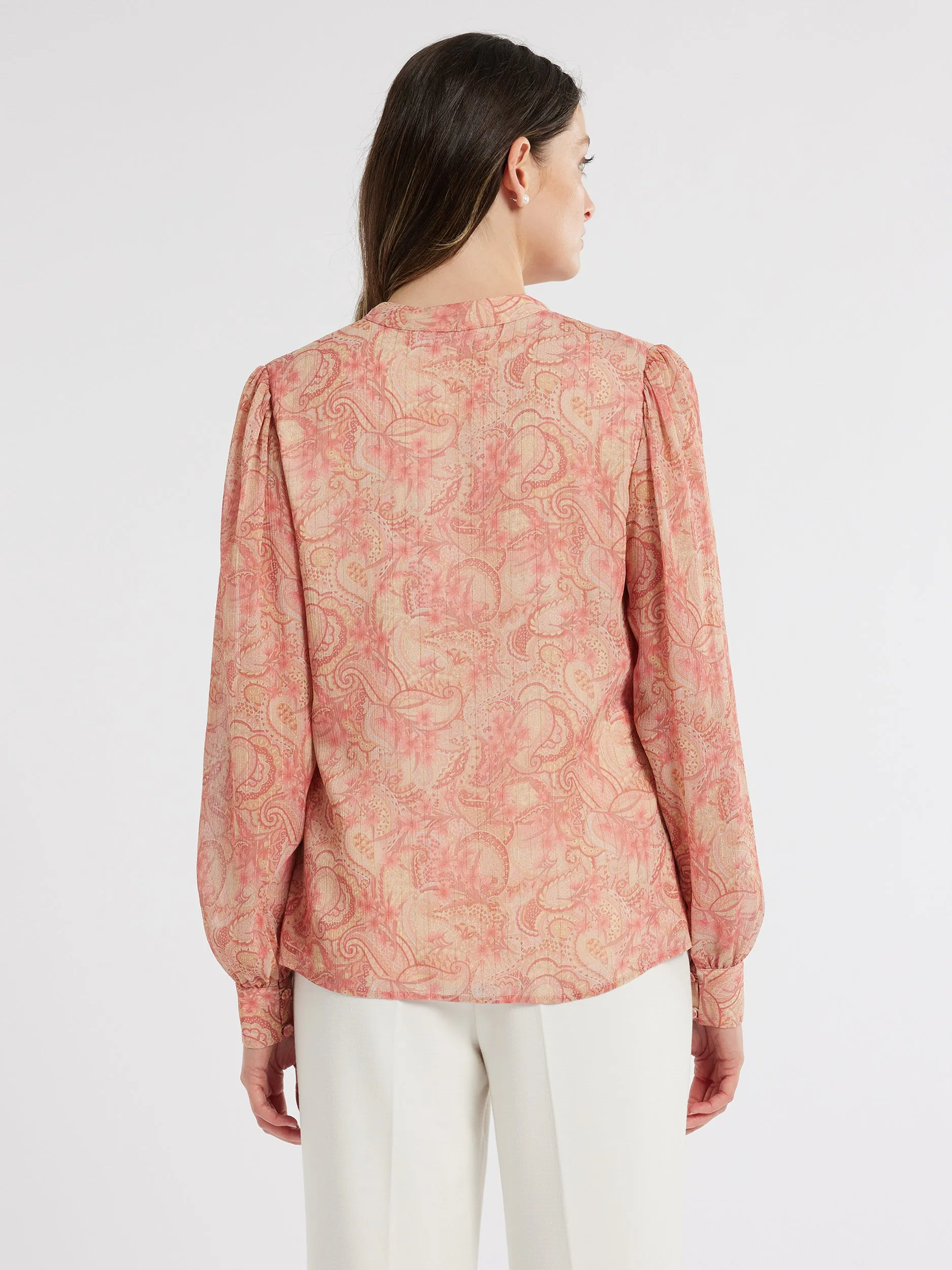 Floral Paisley Blouse