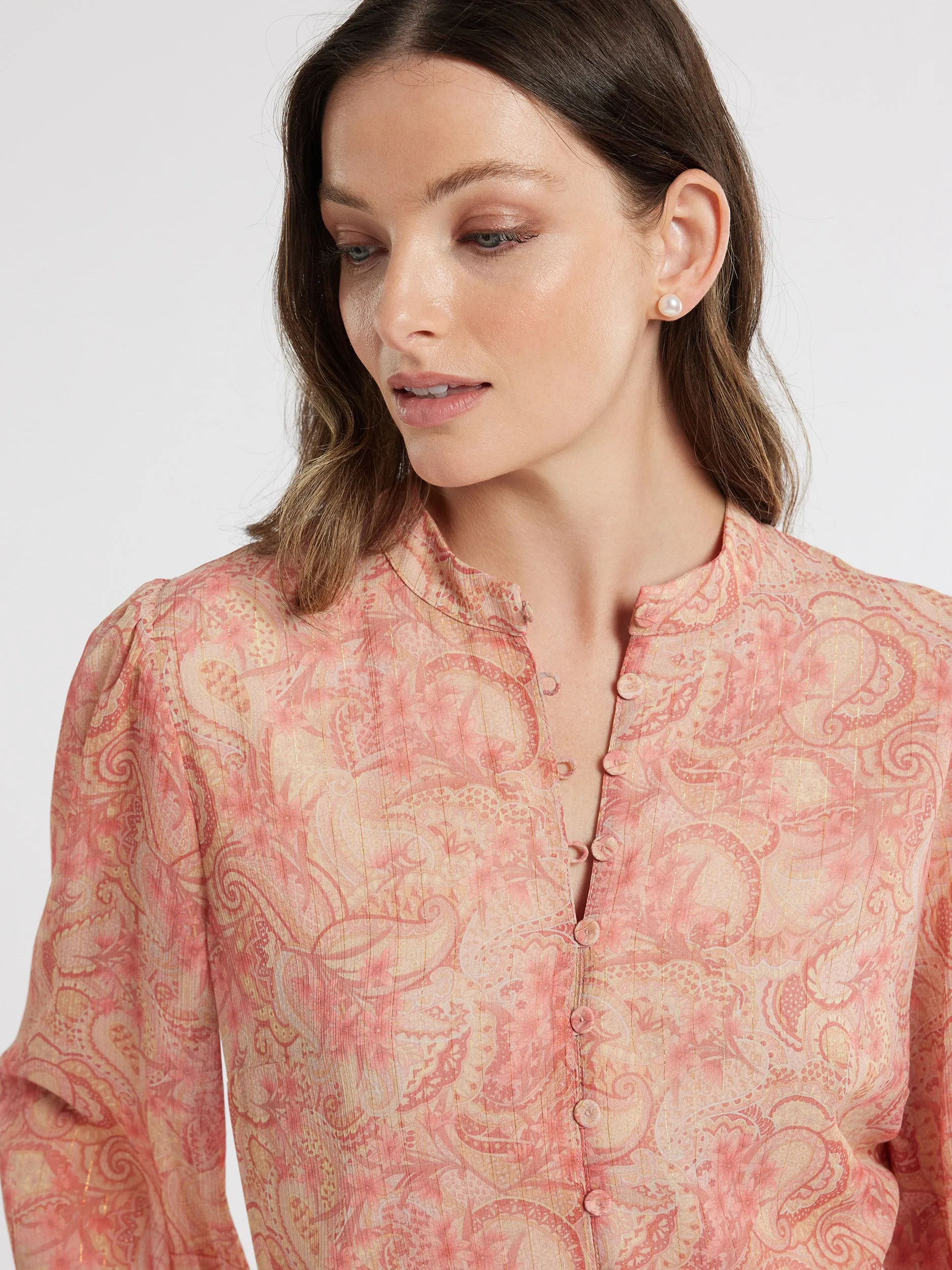 Floral Paisley Blouse