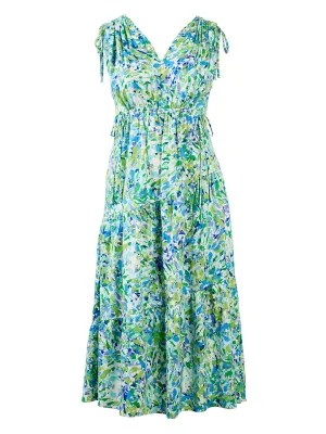 Floral Tiered Maxi Dress