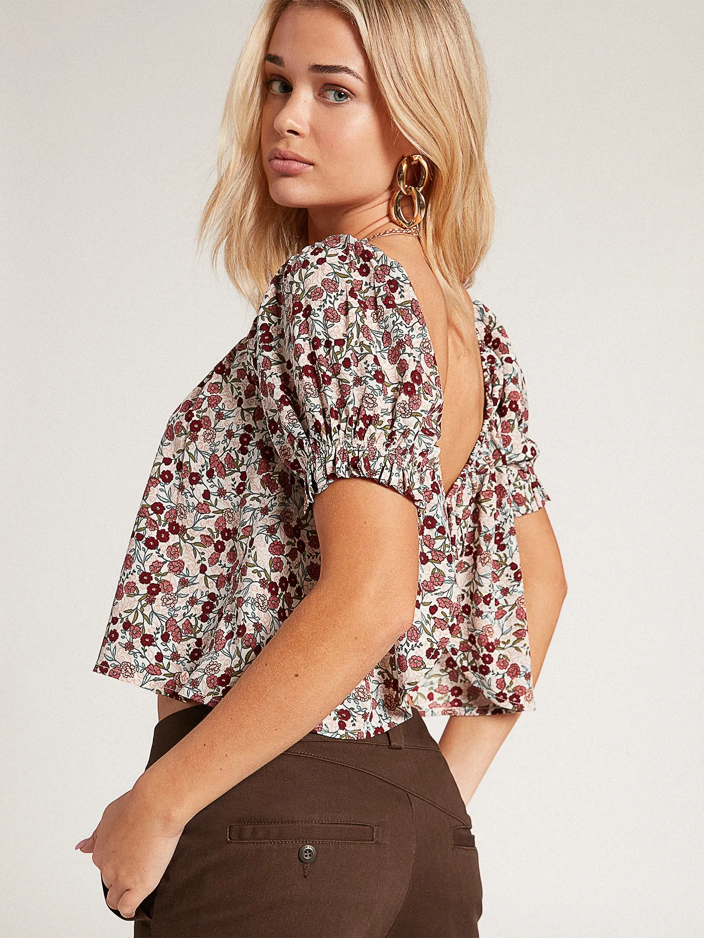 Flower Trip Floral Short Sleeve Shirt - Multi