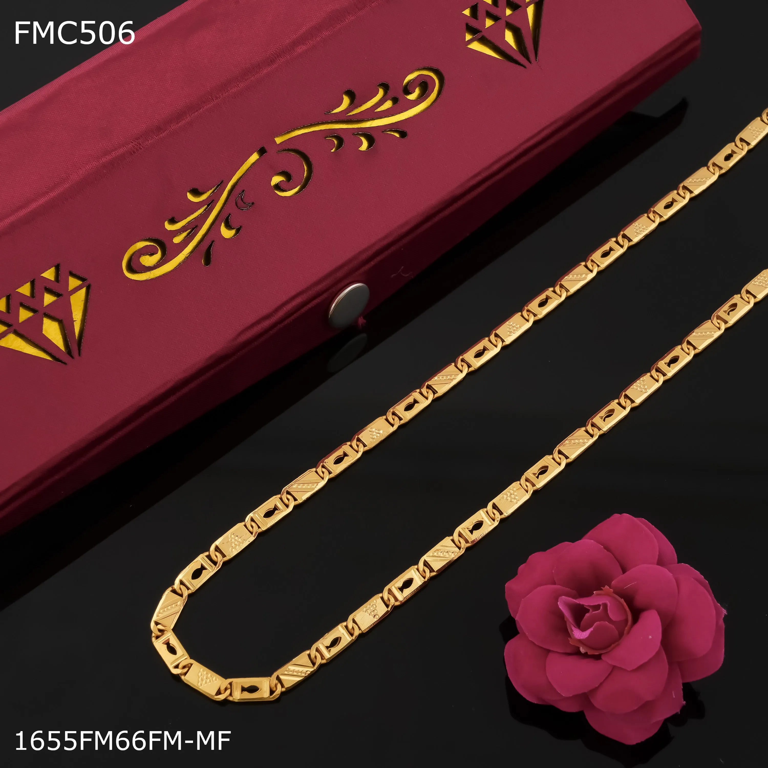 Freemen Fish Nawabi Chain For Men - FMC506