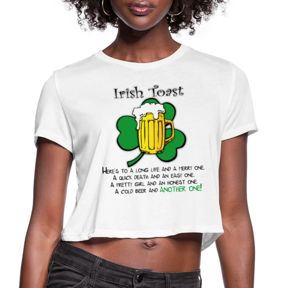 Irish Toast Women's Cropped T-Shirt