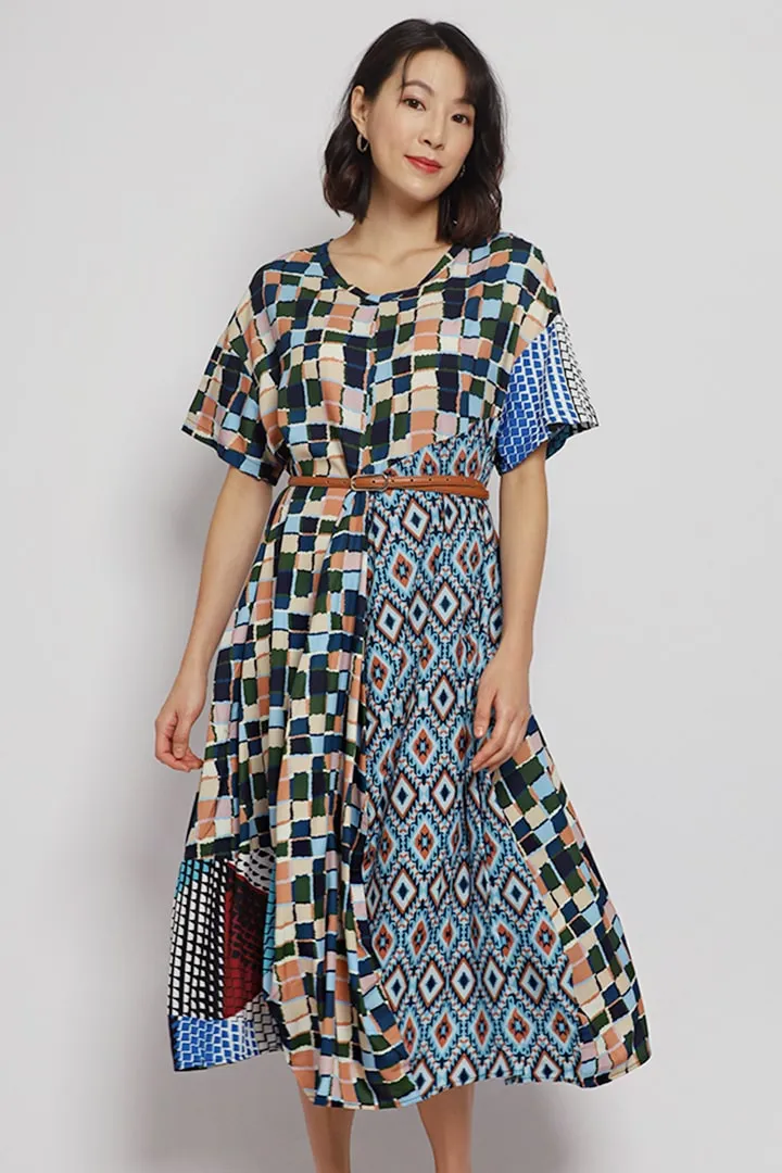 Janessa Printed Dress