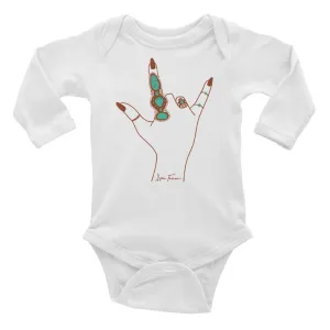 Love Language Long Sleeve Onesie