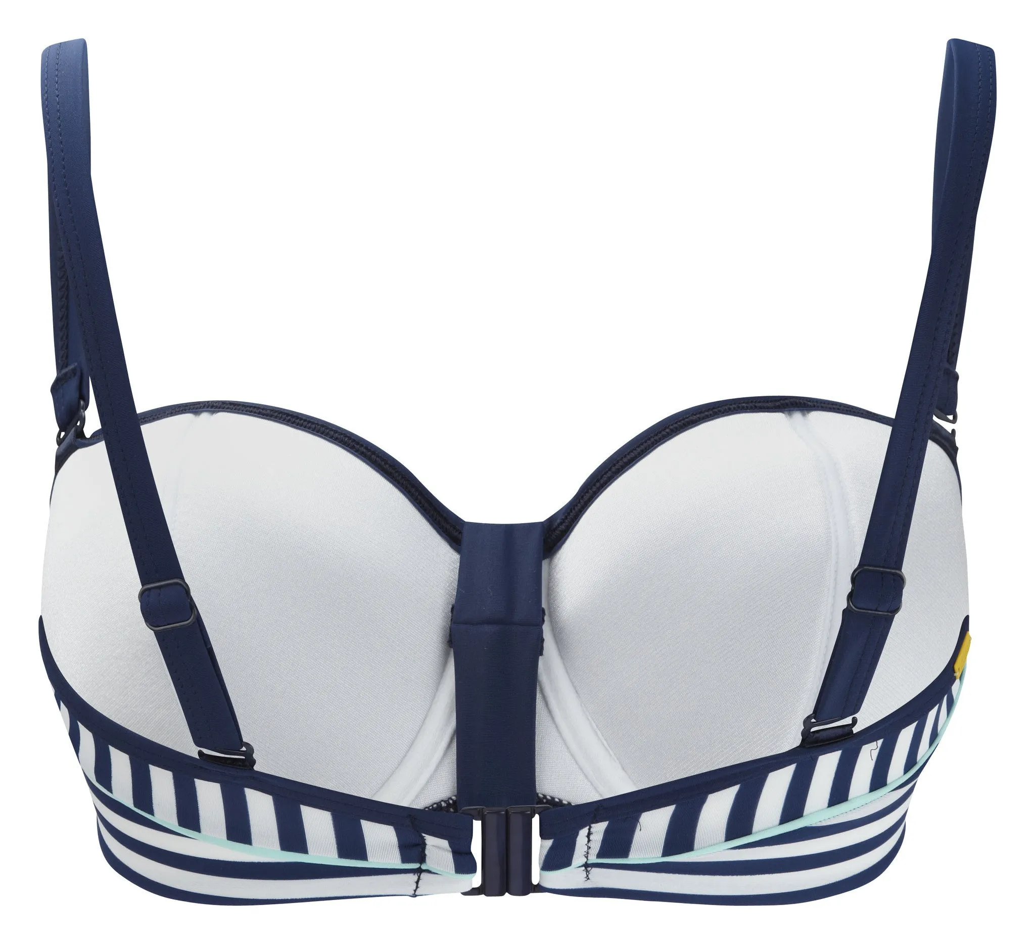 Lucille Nautical Stripe Bandeau Bikini Top - Cleo Swim