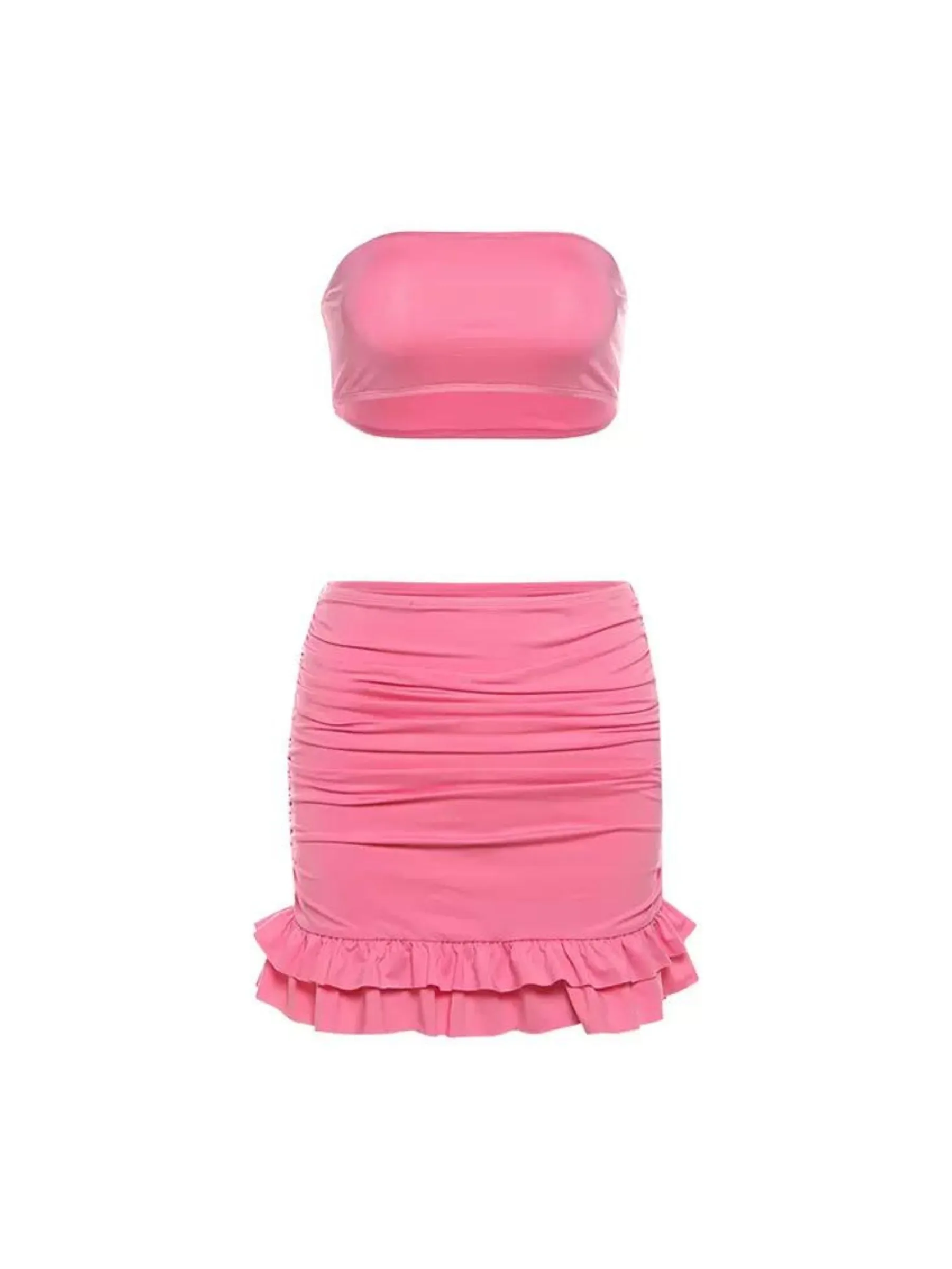 Malia Bandeau Skirt Set