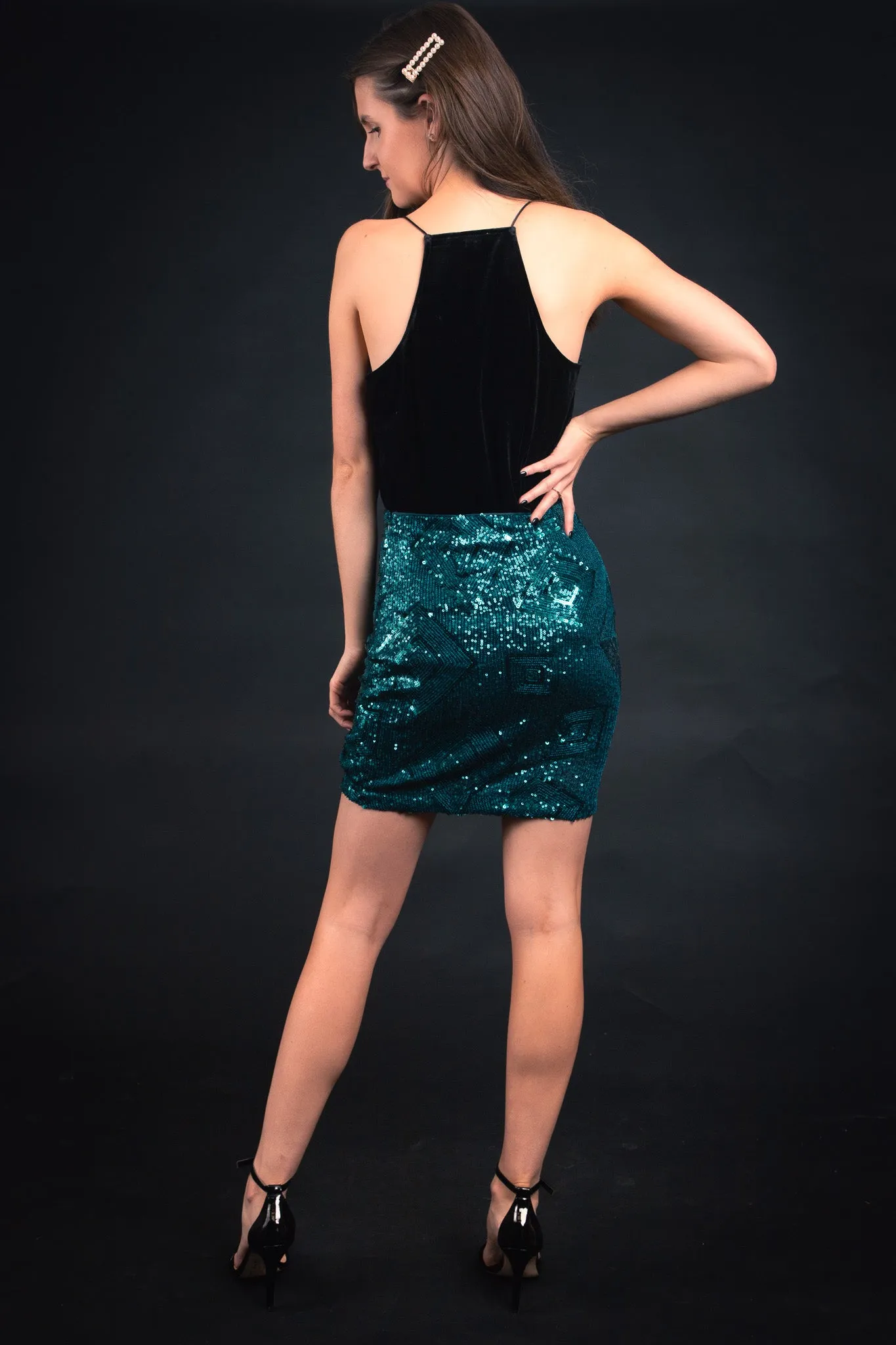 Nadia Sequined Skirt - FINAL SALE