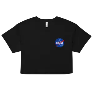 Nasa Cum Embroidered Crop Top