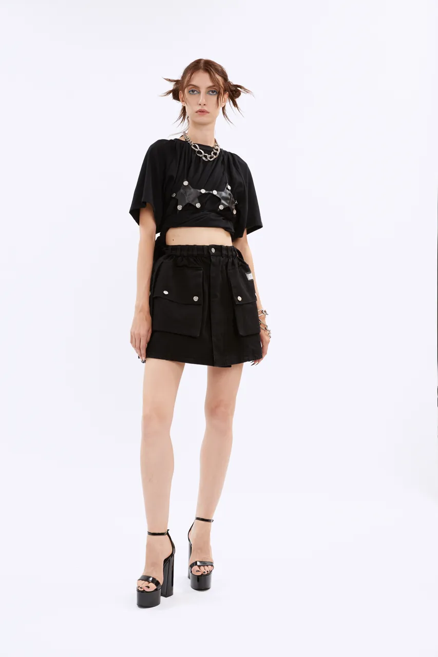 REBEL HEART SKIRT