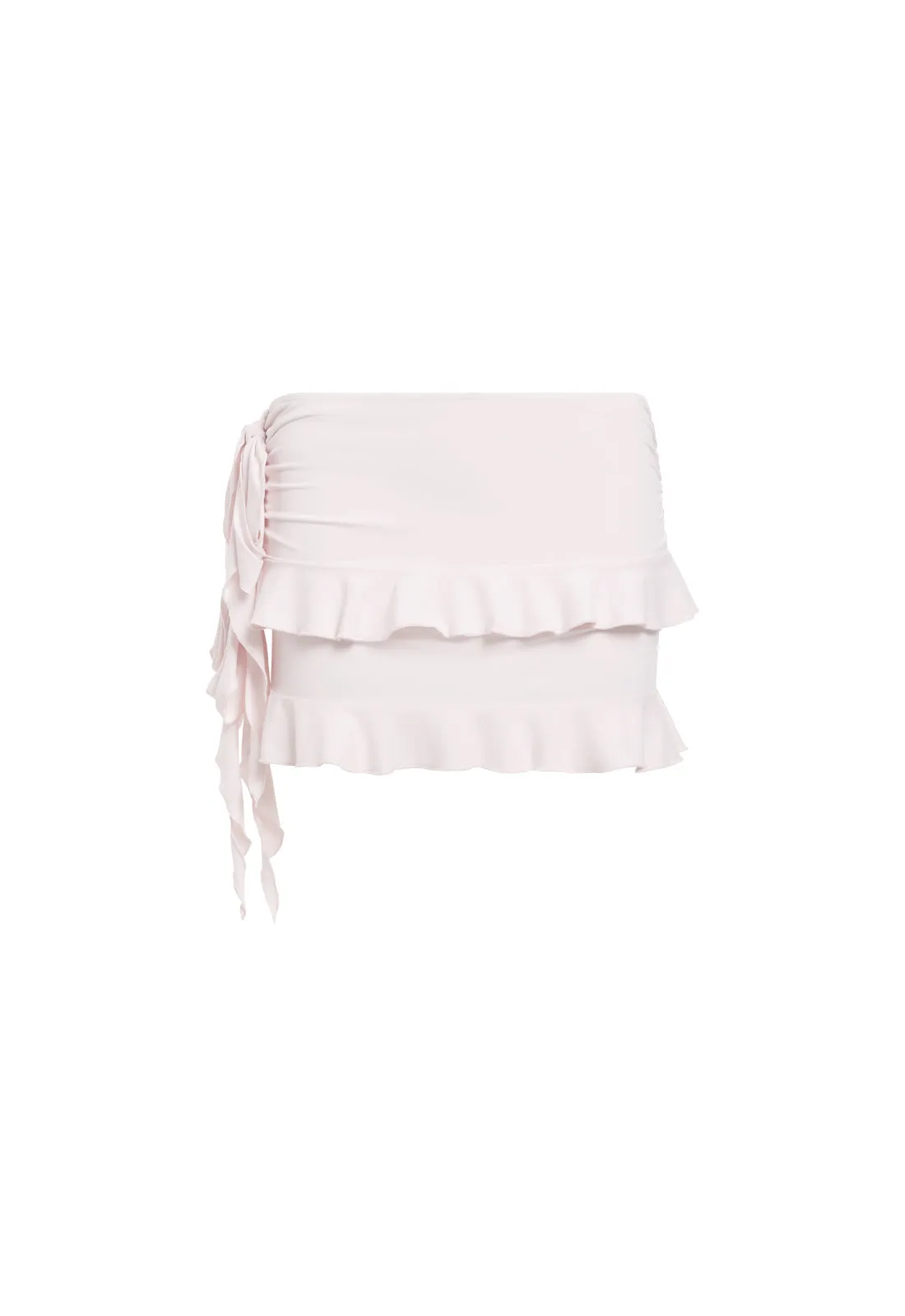 RENDEZVOUS MINI SKIRT - BLUSH