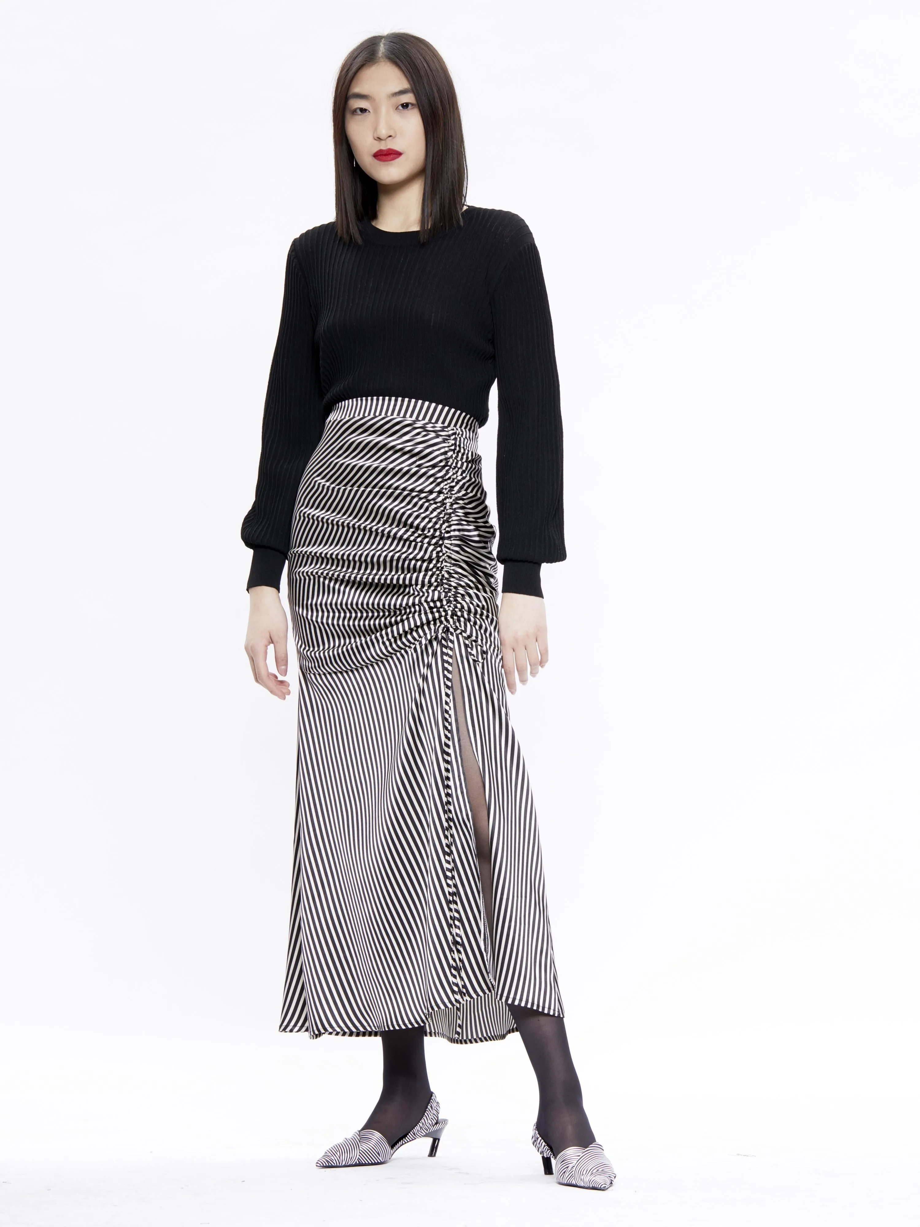 Ruched Skirt