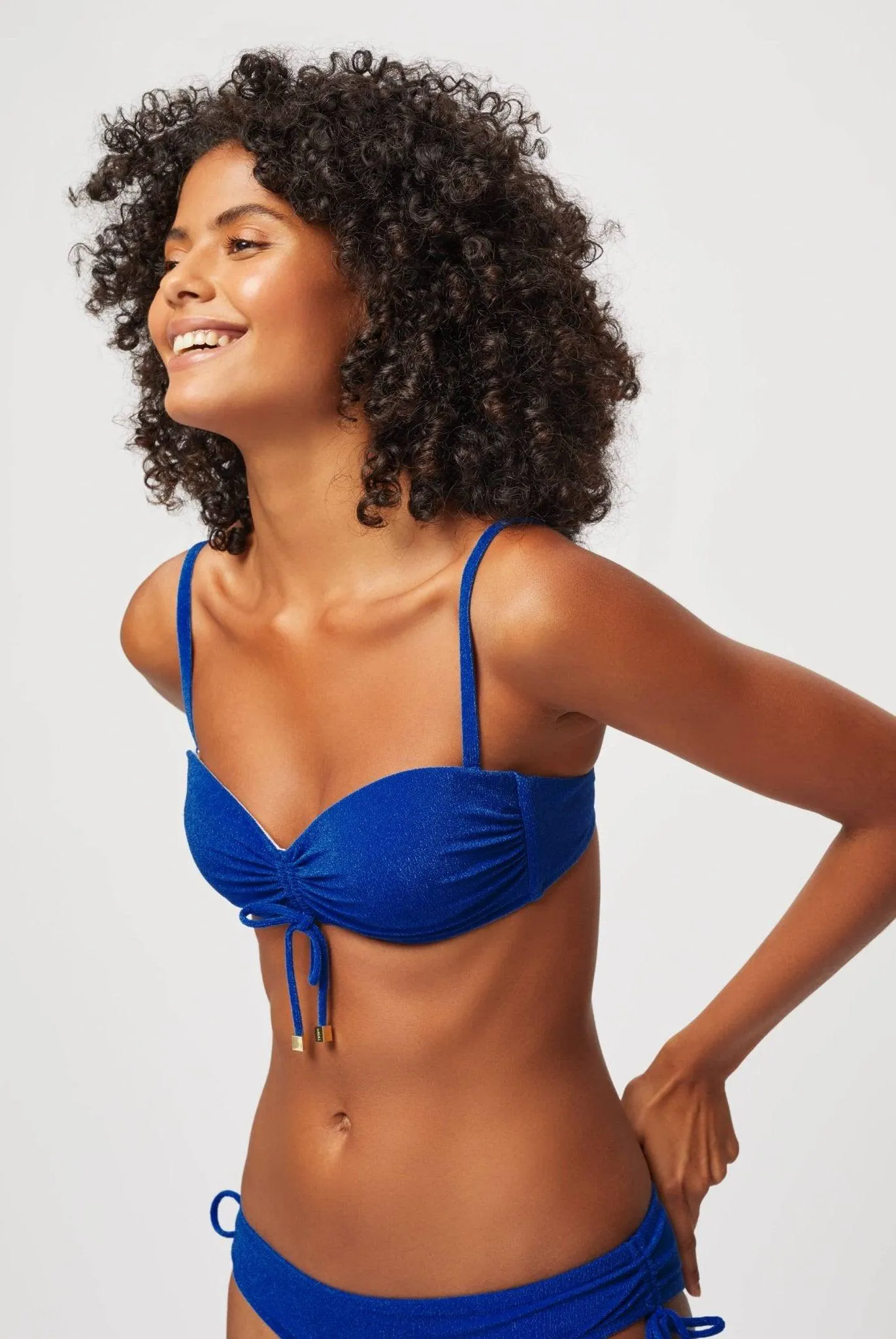 Stellenbosch Ruched Bandeau Bikini