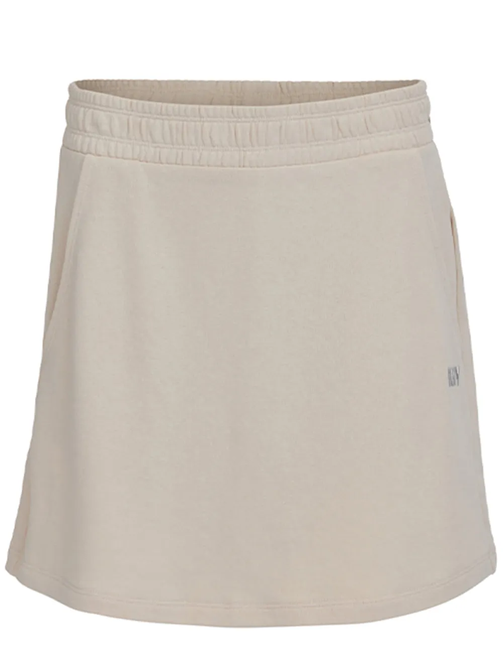 Terry Metallic Logo Skirt