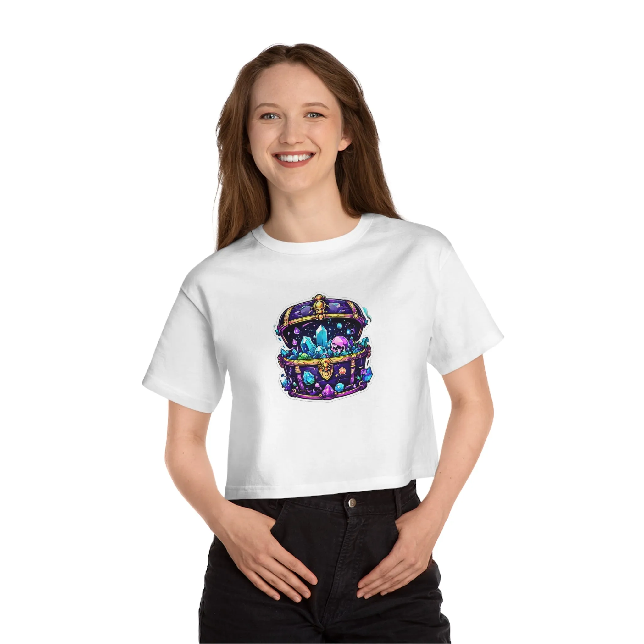 Treasure gems Cropped T-Shirt