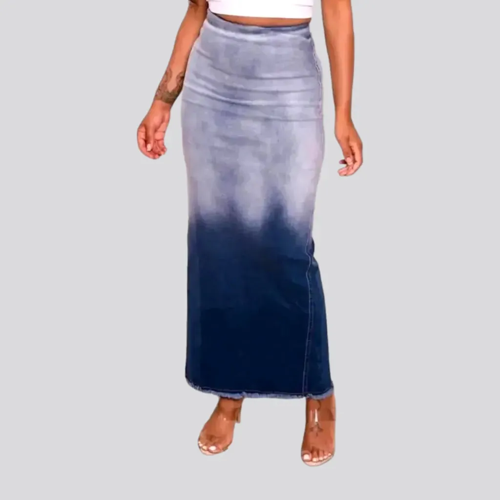 Y2k women's jeans skirt